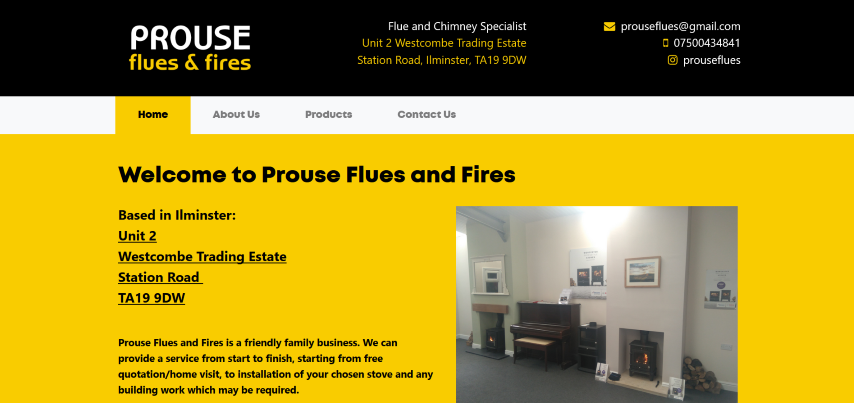 Prouse Flues & Fires